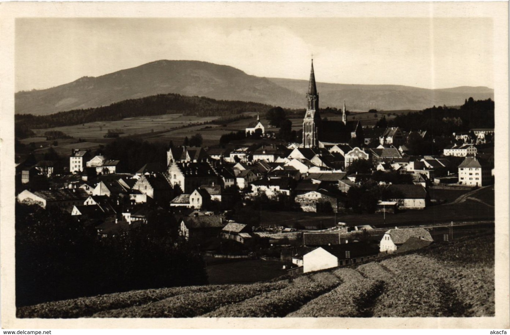 CPA AK Zwiesel Mit Dem Falkenstein GERMANY (892078) - Zwiesel