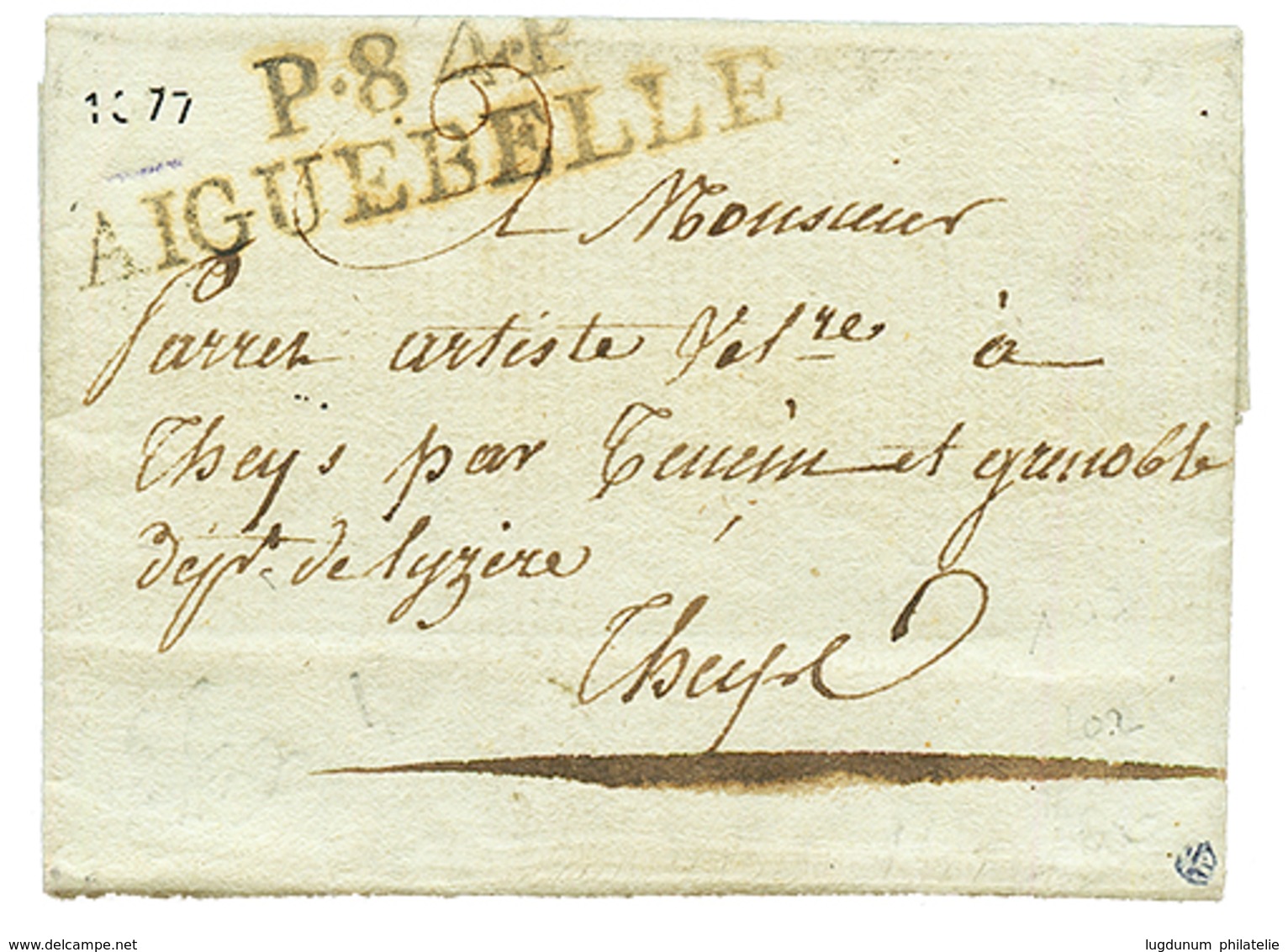 An 12 P.84.P AIGUEBELLE . Superbe. - 1849-1876: Periodo Clásico