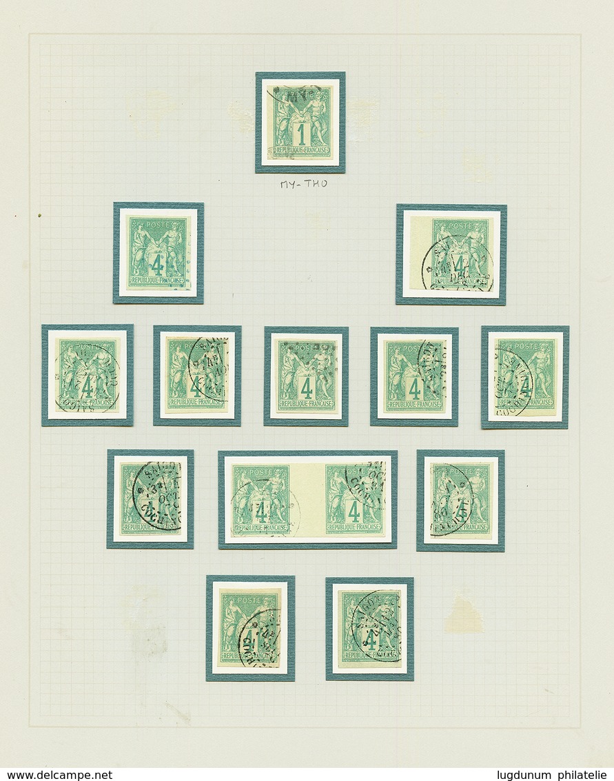 COLONIES GENERALES - Type SAGE - TAXES . Magnifique Collection Montée Sur Feuilles. Tous Les Timbres Qualité Choisie. A  - Otros & Sin Clasificación