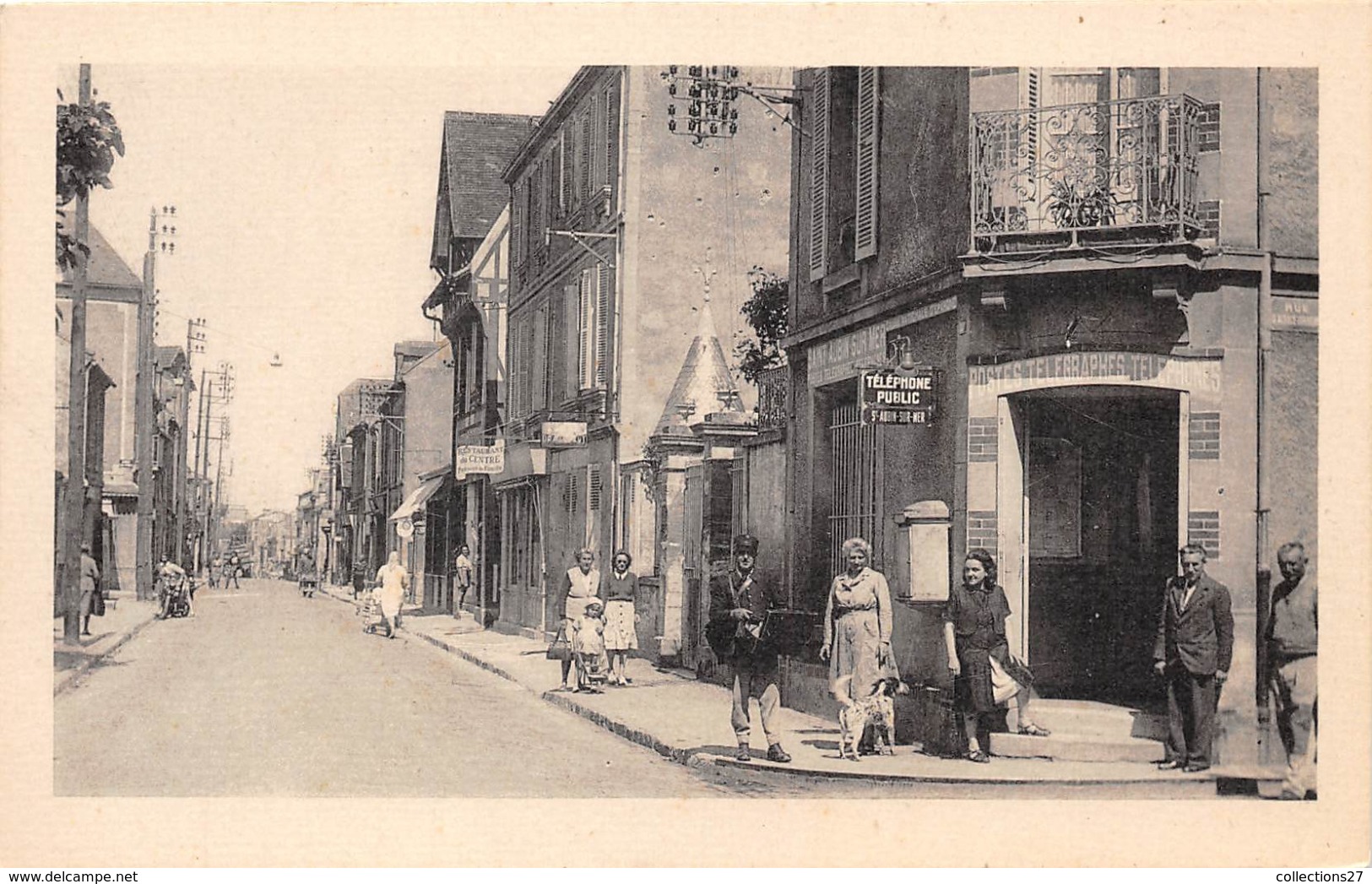 14-SAINT-AUBIN-SUR-MER- LE BUREAU DE POSTE - Saint Aubin