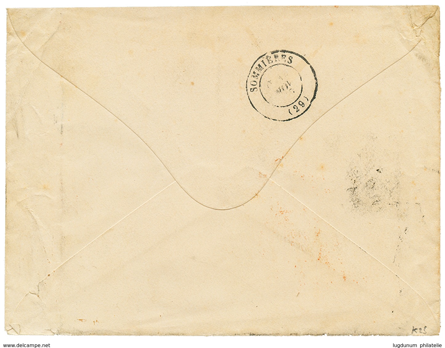 PUERTO RICO : 1879 15c + 25c On Envelope Via LONDON To FRANCE. Vf. - Otros & Sin Clasificación