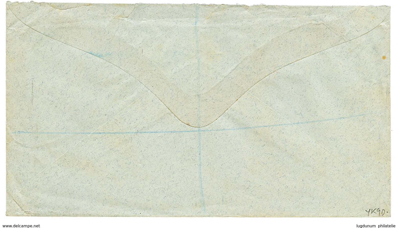 1893 FIJI Provisional 5d On 4d(x2) Canc. SUVA On REGISTERED Envelope To ENGLAND. Rare. Vvf. - Fiji (...-1970)