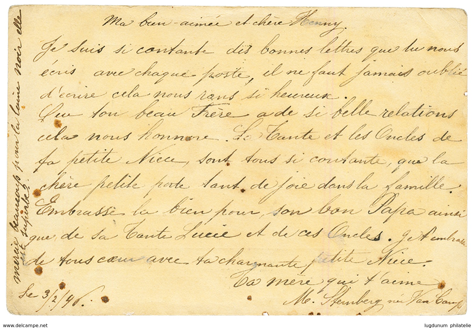 PHILIPPINES : 1896 P./Stat 5c Canc. CORREOS MANILA + LIGNE N PAQ FR To BELGIUM. Vvf. - Philippines