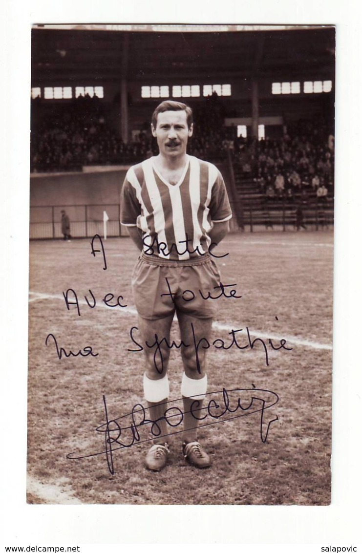 Toulouse FC, Robert Bocchi  FOOTBALL CALCIO  Authograph - Autógrafos