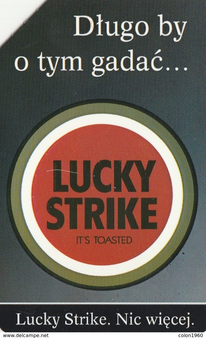 POLONIA. TABACO - TOBACCO. Lucky Strike. 50U. 109. (184) - Polonia