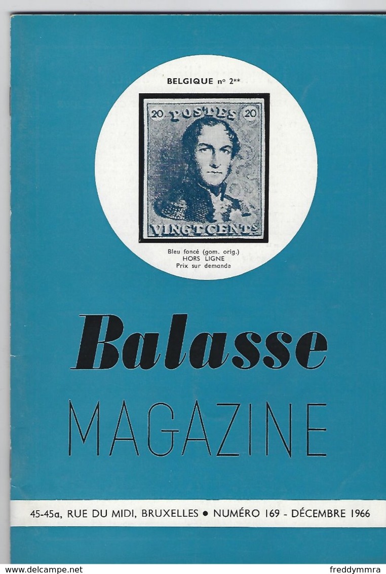 Balasse Magazine N° 169 (1966) - Frans (vanaf 1941)