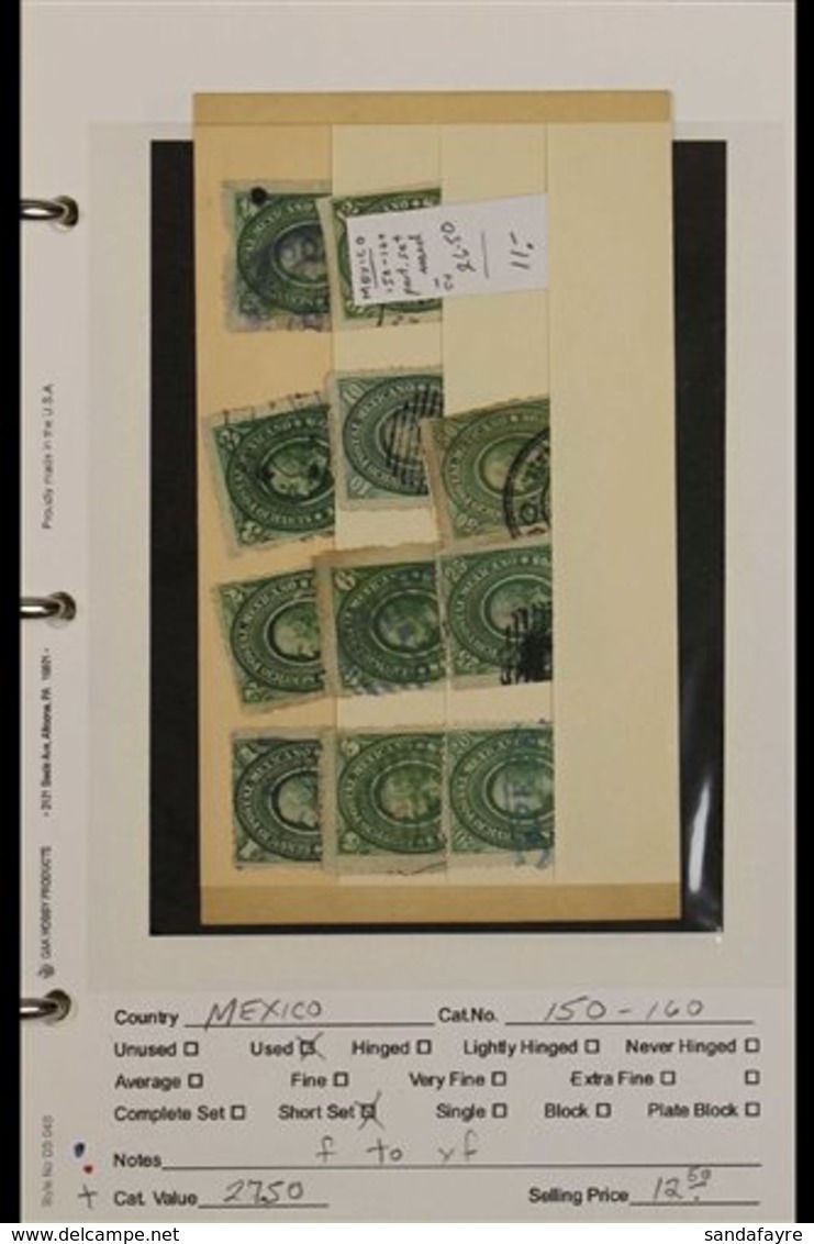 LATIN AMERICA An Ex Dealers Range Of Mint, Nhm & Used Stamps & Miniature Sheets On Retailing Pages In A Small Ring Binde - Altri & Non Classificati