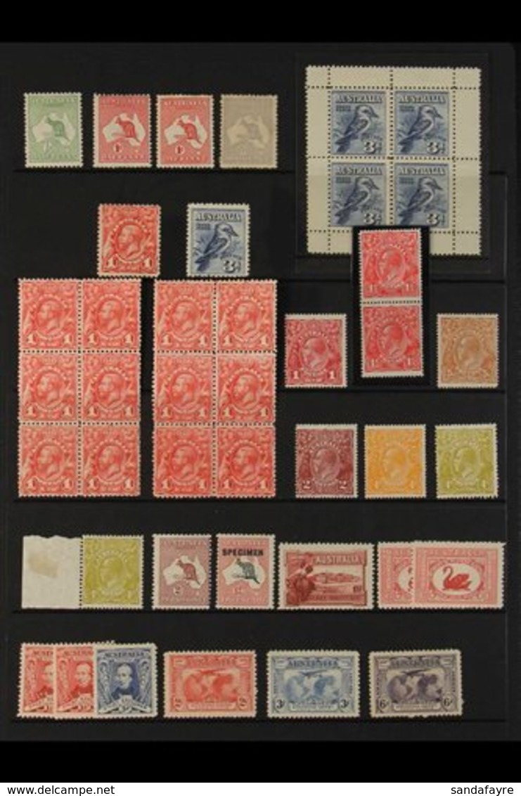 1913-1957 INTERESTING MINT & NHM COLLECTION. An Interesting Collection Presented On Stock Pages, Dotted With Interesting - Other & Unclassified