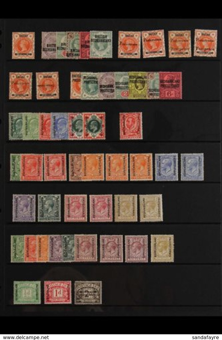 1891 - 1925 FRESH MINT SELECTION Attractive Range With 1891 Set Complete, 1889 4d On ½d Vermilion (2), 1890 "Protectorat - Other & Unclassified