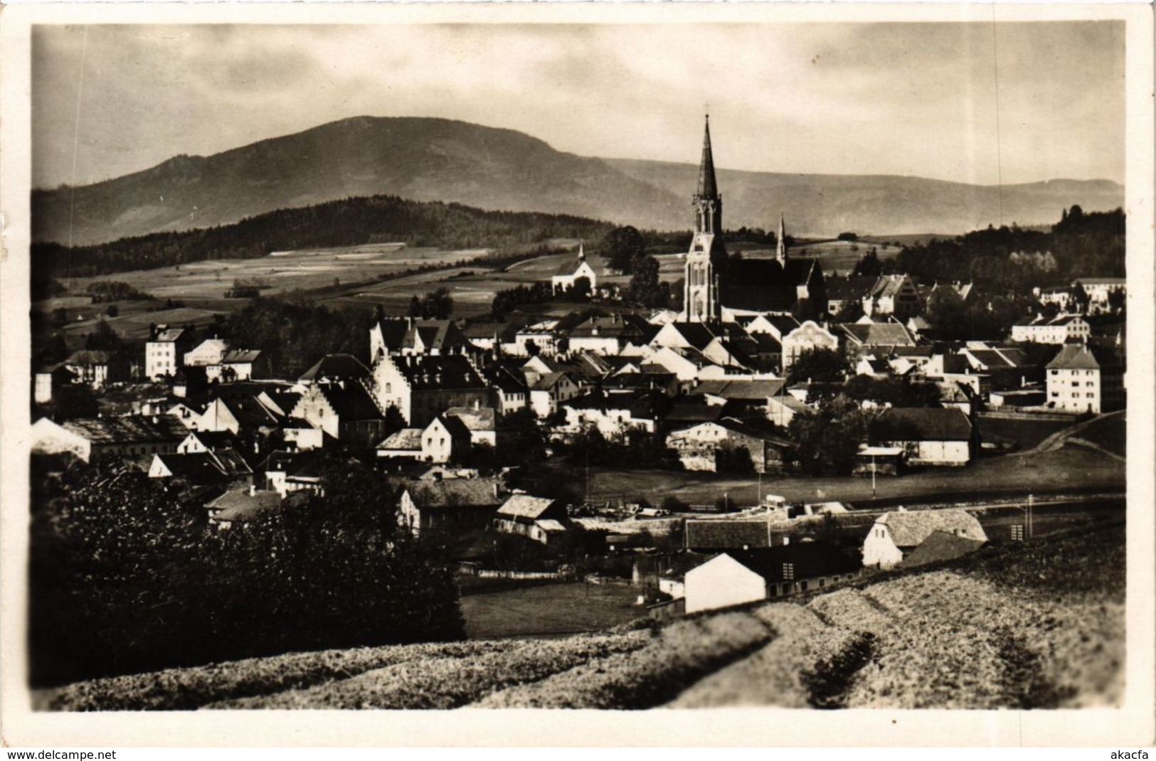 CPA AK Zwiesel Mit Dem Falkenstein GERMANY (892192) - Zwiesel