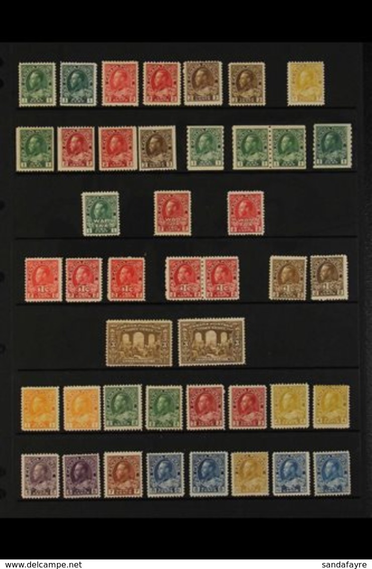 1912-1935 KGV MINT COLLECTION CAT £1,500+ An Attractive & Valuable KGV Selection Presented On Stock Pages, Essentially A - Autres & Non Classés