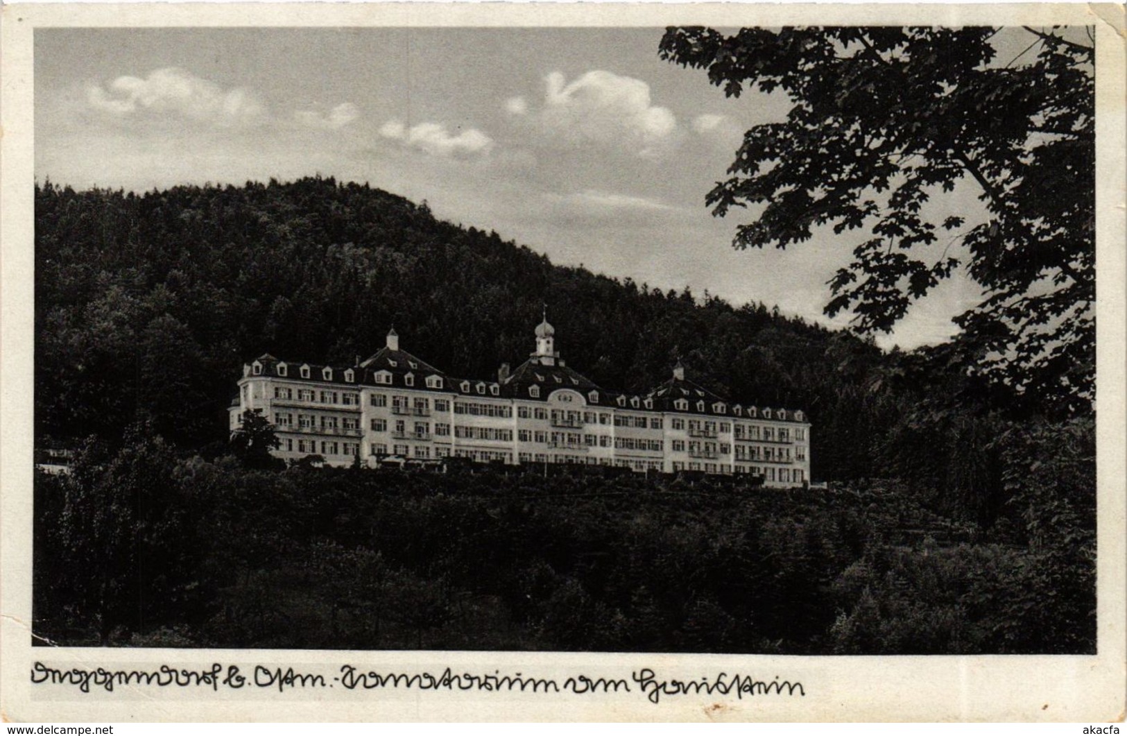 CPA AK Deggendorf Sanatorium Hausstein B.Deggendorf GERMANY (892270) - Deggendorf