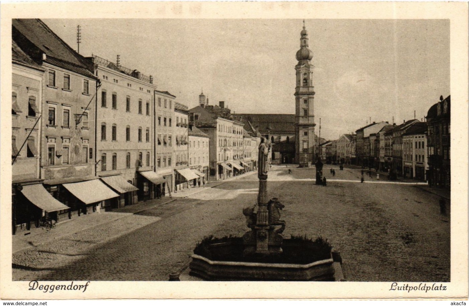 CPA AK Deggendorf Luitpoldplatz GERMANY (892293) - Deggendorf