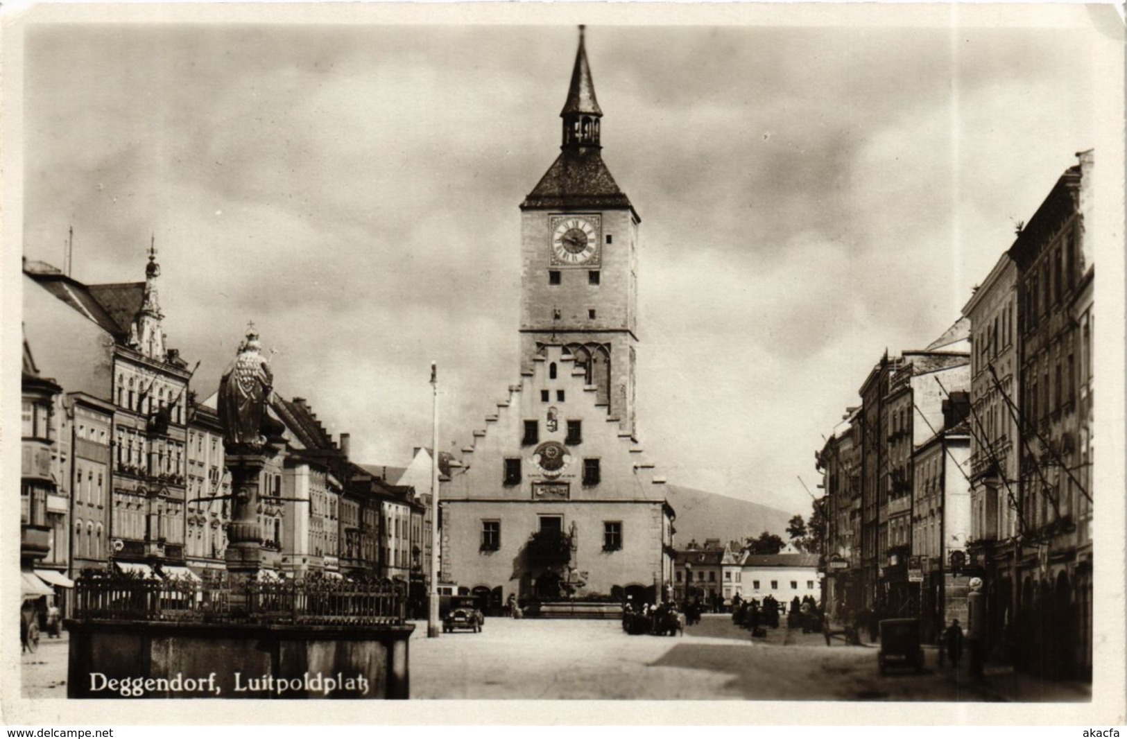 CPA AK Deggendorf Luitpoldplatz GERMANY (892296) - Deggendorf