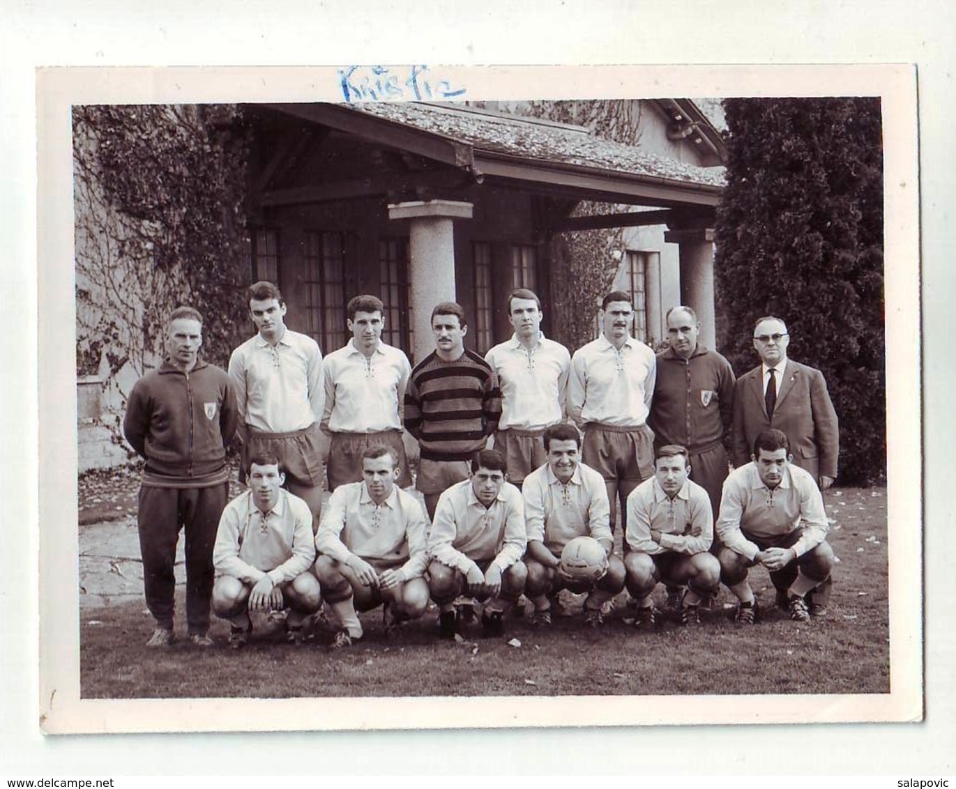 FC Sochaux-Montbéliard 1963  FOOTBALL CALCIO,  TEAM PHOTOGRAPHY - Otros & Sin Clasificación