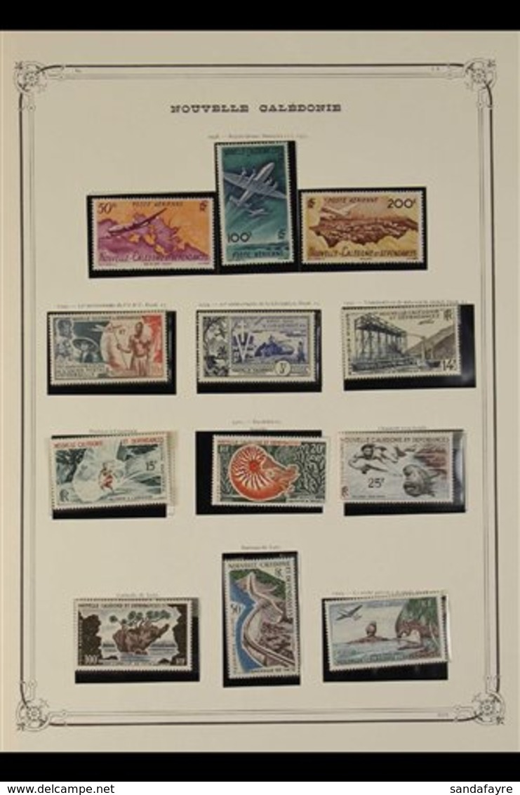 NEW CALEDONIA 1948-1993 "POSTE AERIENNE" AIR POST NHM COLLECTION. A Beautiful, Comprehensive Collection Presented On Pri - Sonstige & Ohne Zuordnung