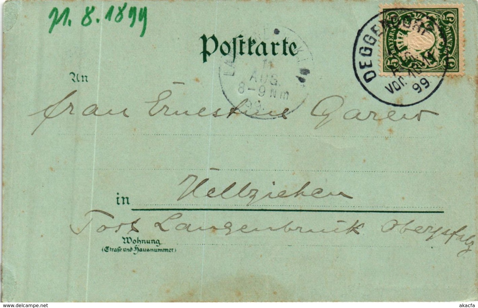 CPA AK Gruss Aus Deggendorf GERMANY (892322) - Deggendorf