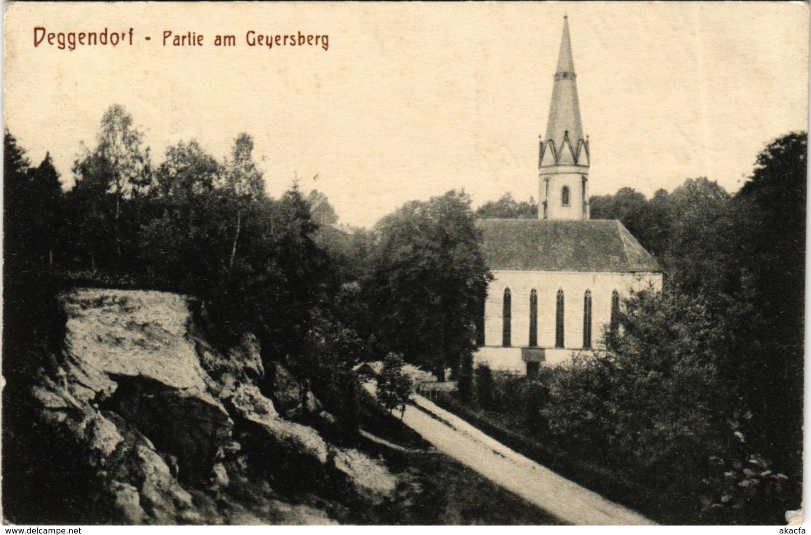 CPA AK Deggendorf Partie Am Geyersberg GERMANY (892348) - Deggendorf