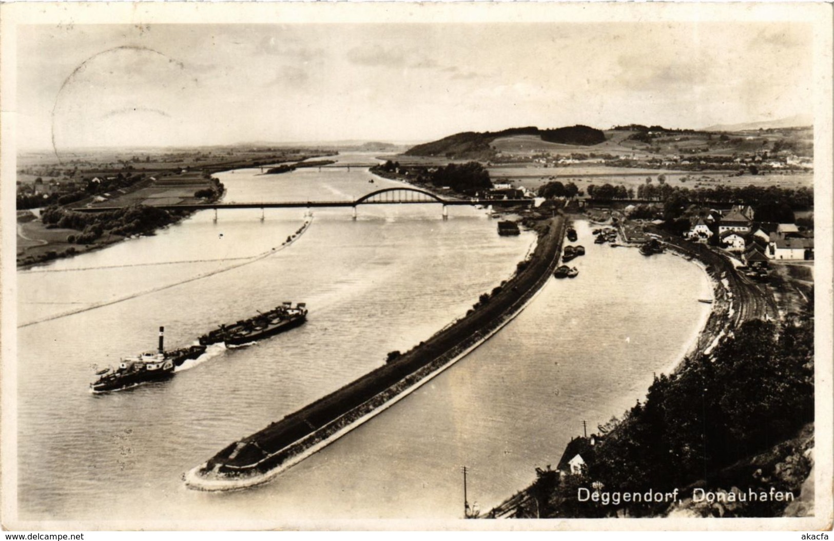 CPA AK Deggendorf Donauhafen GERMANY (892355) - Deggendorf