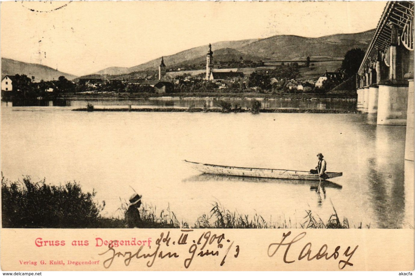 CPA AK Gruss Aus Deggendorf GERMANY (892366) - Deggendorf