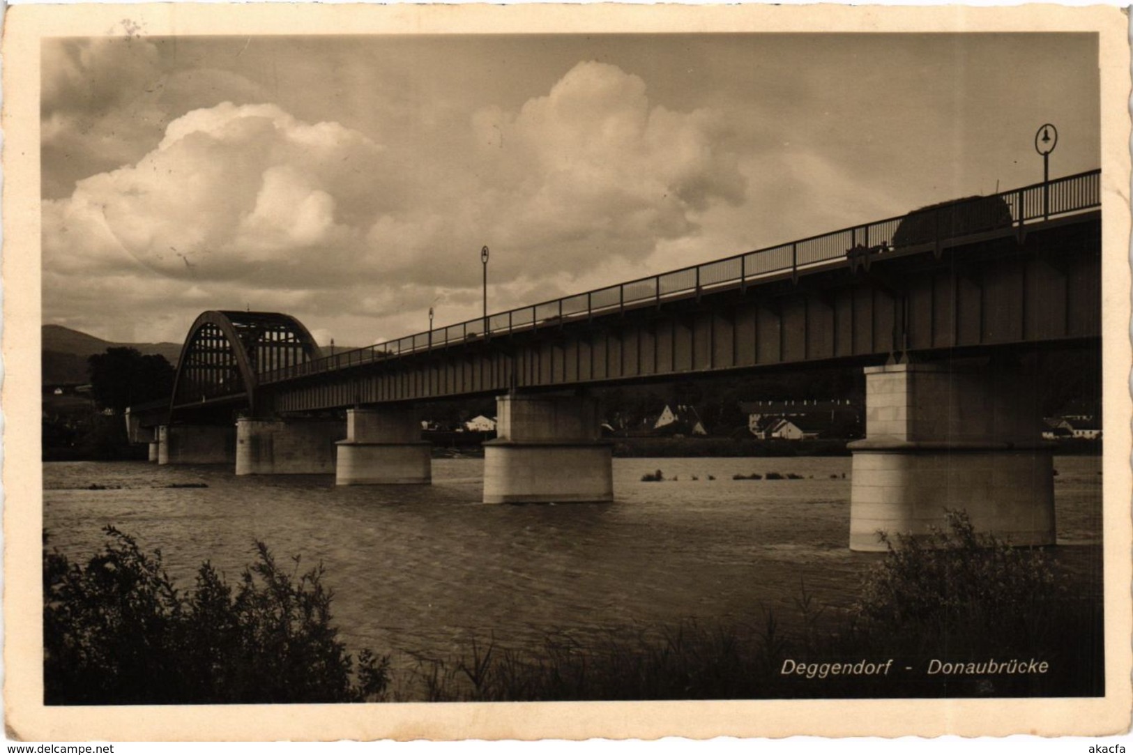 CPA AK Deggendorf Donaubrucke GERMANY (892380) - Deggendorf