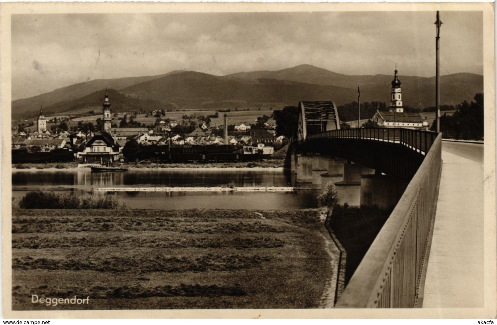 CPA AK Deggendorf Donaubrucke GERMANY (892407) - Deggendorf