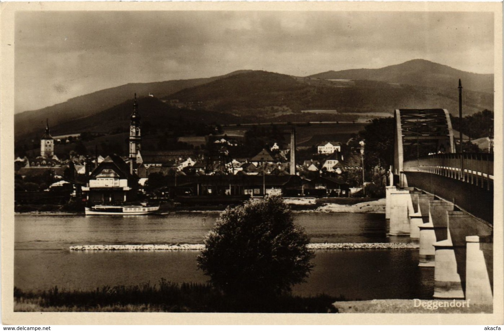 CPA AK Deggendorf Donaubrucke GERMANY (892418) - Deggendorf