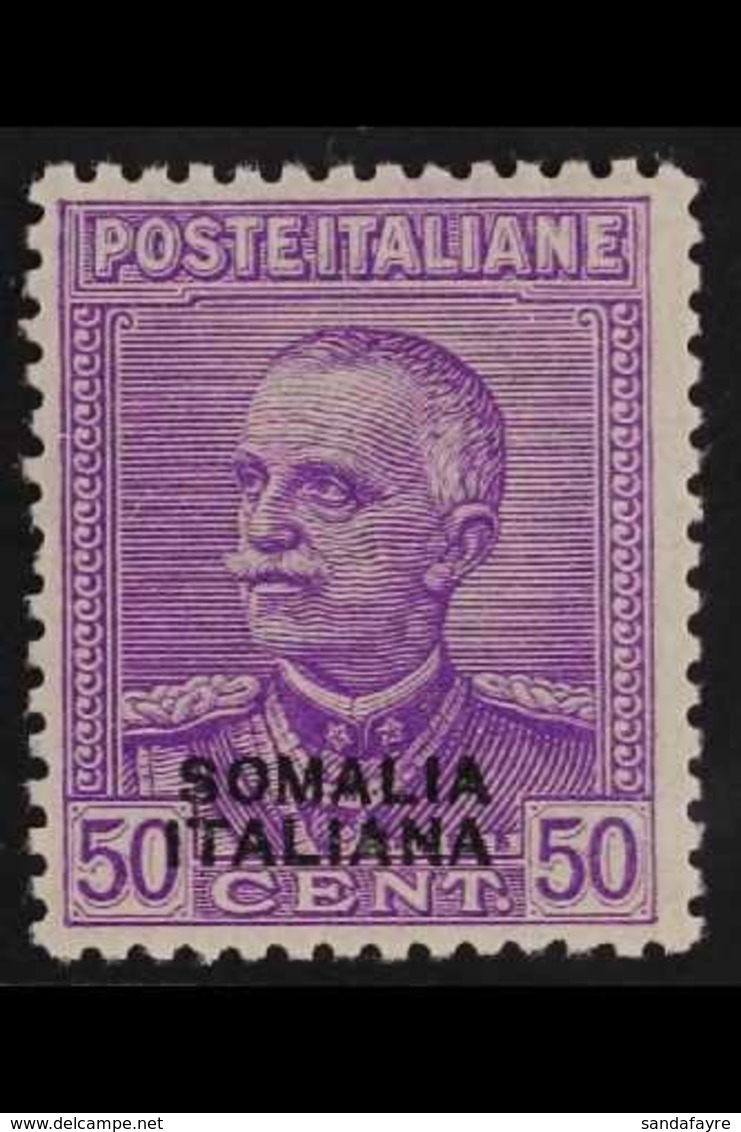 SOMALIA 1930 50c Bright Mauve, Sass 139, SG 94, Superb, Never Hinged Mint For More Images, Please Visit Http://www.sanda - Autres & Non Classés