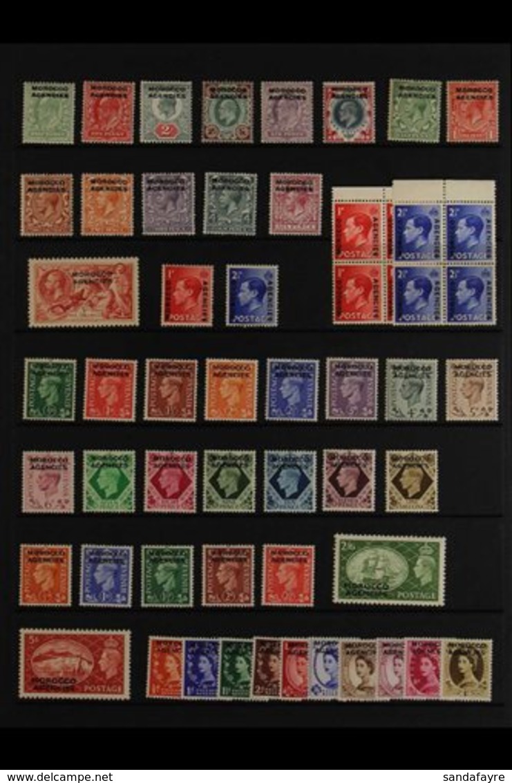 1905-1955 FINE MINT COLLECTION With BRITISH CURRENCY Including KEVII Range To 1s, KGV Range To 5s, And 1951 Set Never Hi - Autres & Non Classés