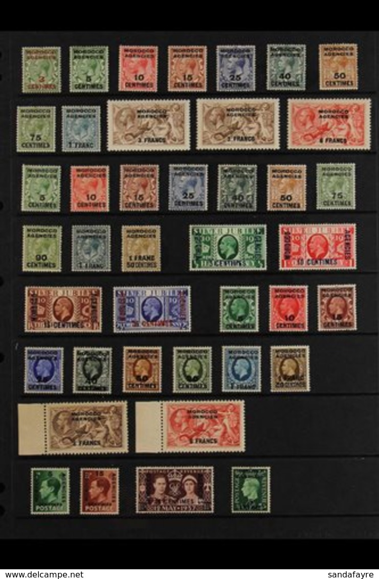 FRENCH CURRENCY 1917- 1937 VERY FINE MINT Complete Basic Run, SG 191/230, Including 1924 3f On 2s6d Additional Listed Sh - Sonstige & Ohne Zuordnung