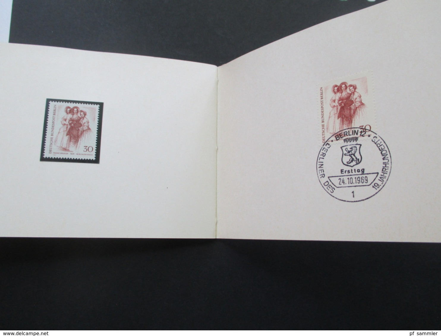 Berlin 1967 und 69 Ministerbücher ?! Sonderpostwertzeichen überreicht von der Landespostdirektion Berlin