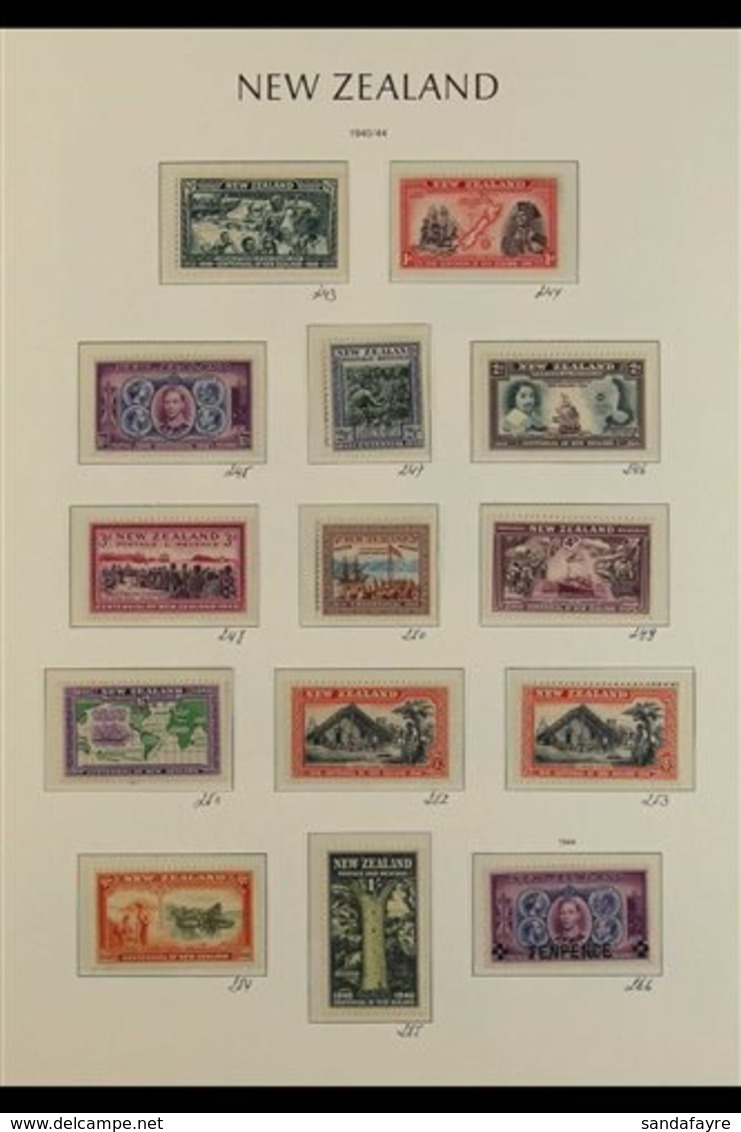 1937-52 KGVI MINT COLLECTION Presented On Hingeless Pages, ALL DIFFERENT, Includes 1938-44 & 1947-52 Definitive Sets, 19 - Other & Unclassified