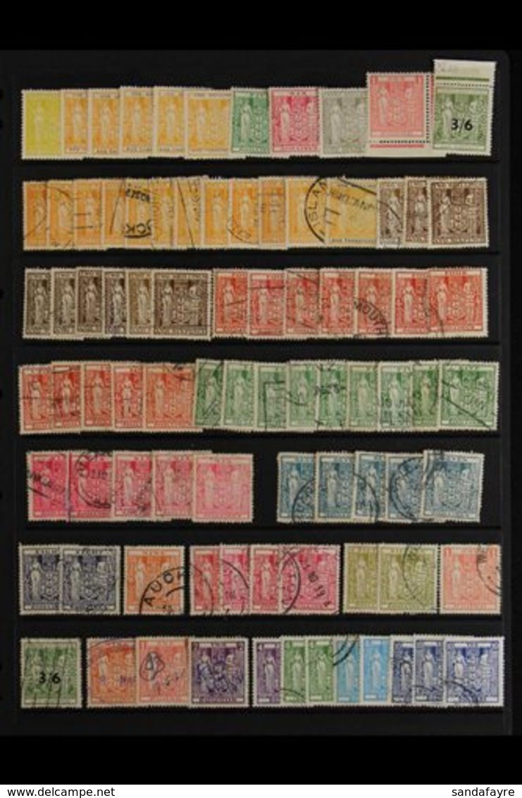 POSTAL FISCALS MINT & USED ACCUMULATION All 1931-40 & 1940-58 "Arms" Types, Watermarks And Papers Not Checked, Taken As  - Other & Unclassified