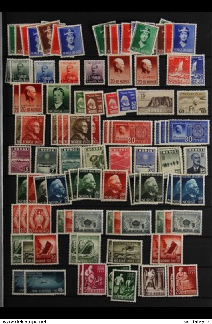 1939-2000 MINT ACCUMULATION Stock Book Containing Many Sets, Includes 1928 Ibsen Set, Then A Wide Range Form 1939, Some  - Andere & Zonder Classificatie