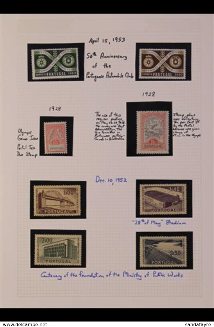 SPORT TOPICAL COLLECTION 1928-1997 Very Fine Collection On Album Pages. Never Hinged Mint Stamps And Miniature Sheets, P - Sonstige & Ohne Zuordnung