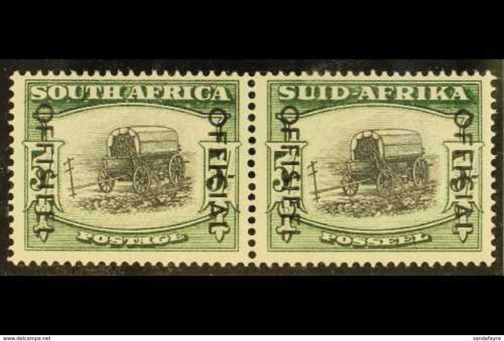 OFFICIAL 1950-4 5s Black & Deep Yellow-green, Overprint On SG 122a, SG O50a, Never Hinged Mint. For More Images, Please  - Sin Clasificación