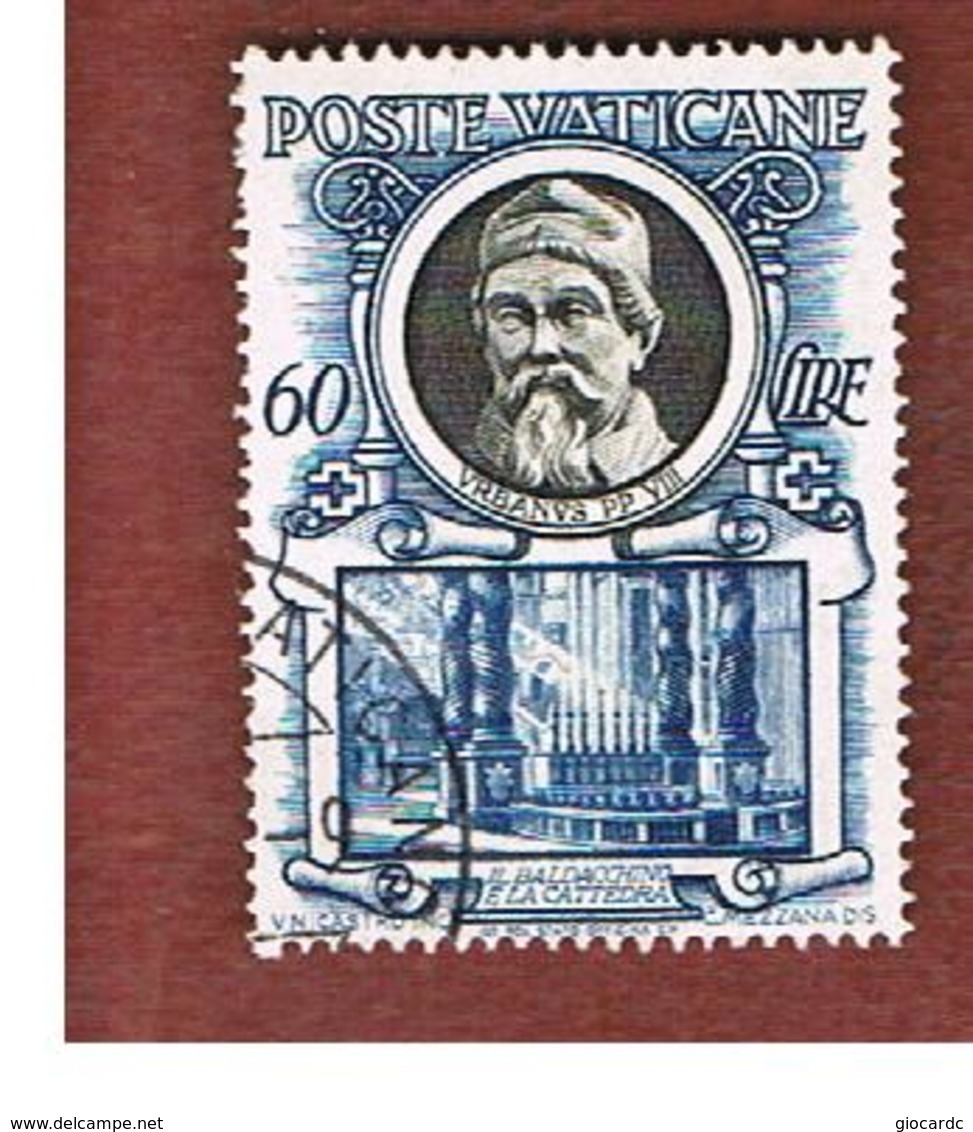 VATICANO - VATICAN -  UNIF. 166 -   1953  PONTEFICI: URBANO VIII  -  USATI (USED°) - Used Stamps