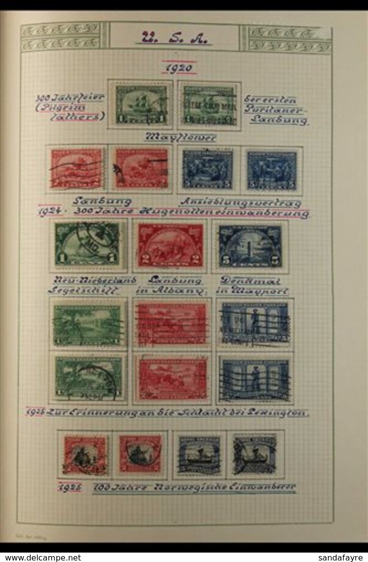 1901 - 1960 ATTRACTIVE & WELL PRESENTED COLLECTION A Beautiful & Extensive, Mint & Used Collection Presented On Hand Col - Autres & Non Classés