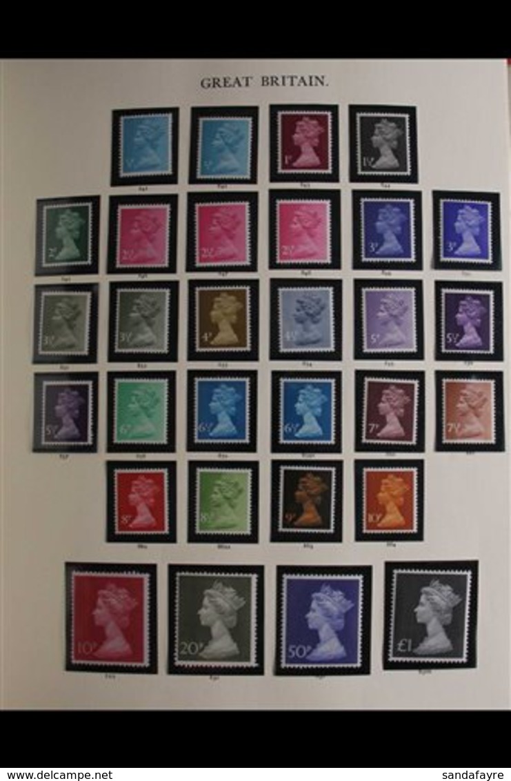 1970-1997 NHM COMMEMORATIVES COLLECTION. A Complete Nhm Commemoratives Collection Presented In Mounts In A SG "Windsor"  - Autres & Non Classés