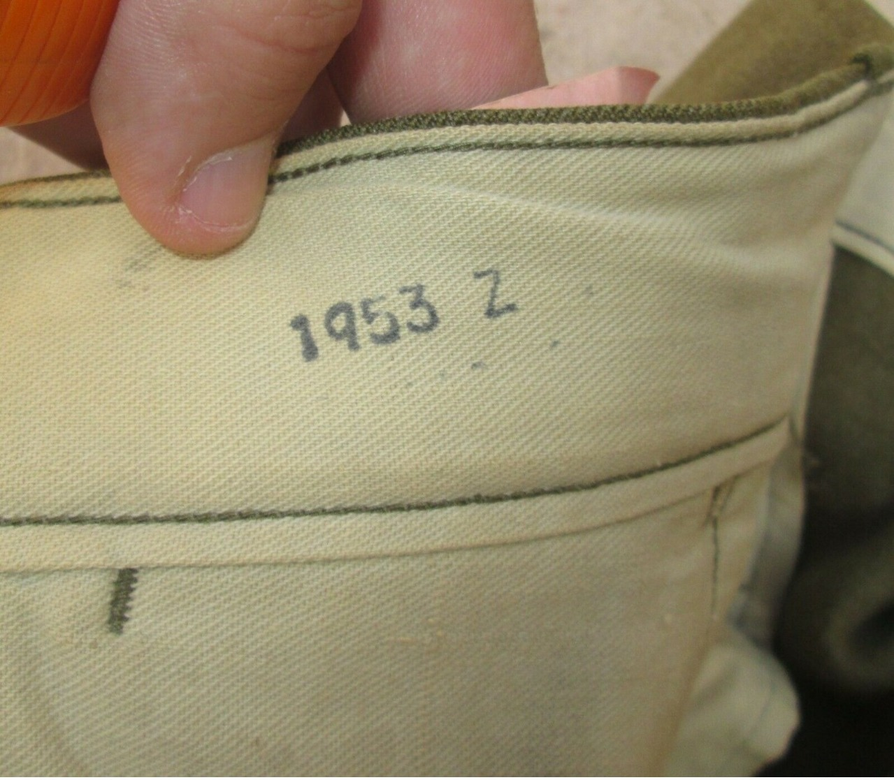 Pantalon Moutarde US WW2 - 1939-45