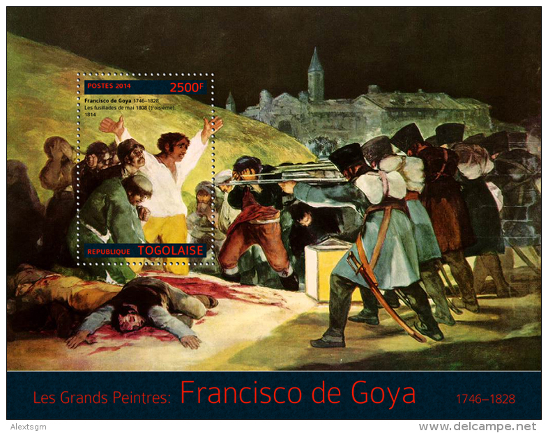 TOGO 2014 - F. De Goya, Napoleonic Wars - YT BF843; CV=14 € - Napoleon