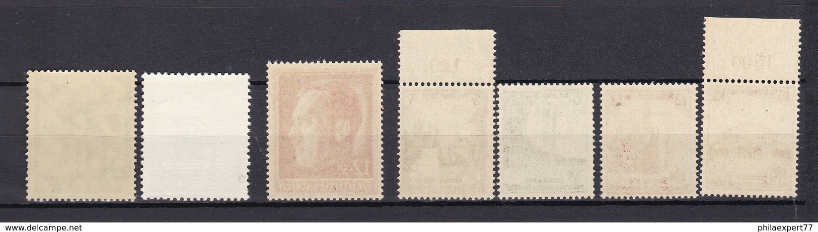 Deutsches Reich - 1938 - Michel Nr. 662/668 - Postfrisch - 44 Euro - Unused Stamps