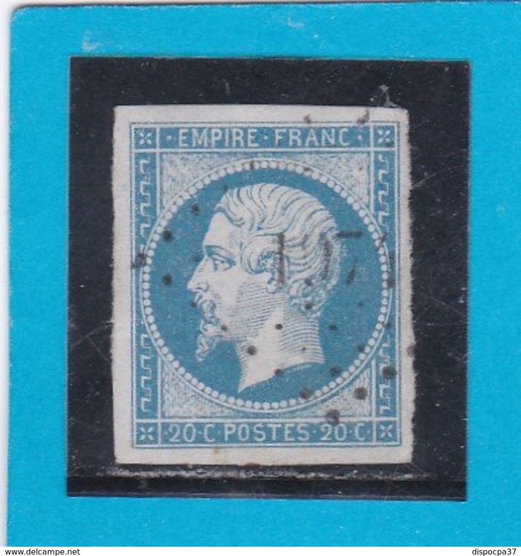 N° 14 Af Bleu Laiteux    PC N° 1974   LE MESLE-SUR-SARTHE   (59)  ORNE  - REF 14017 - 1853-1860 Napoléon III.