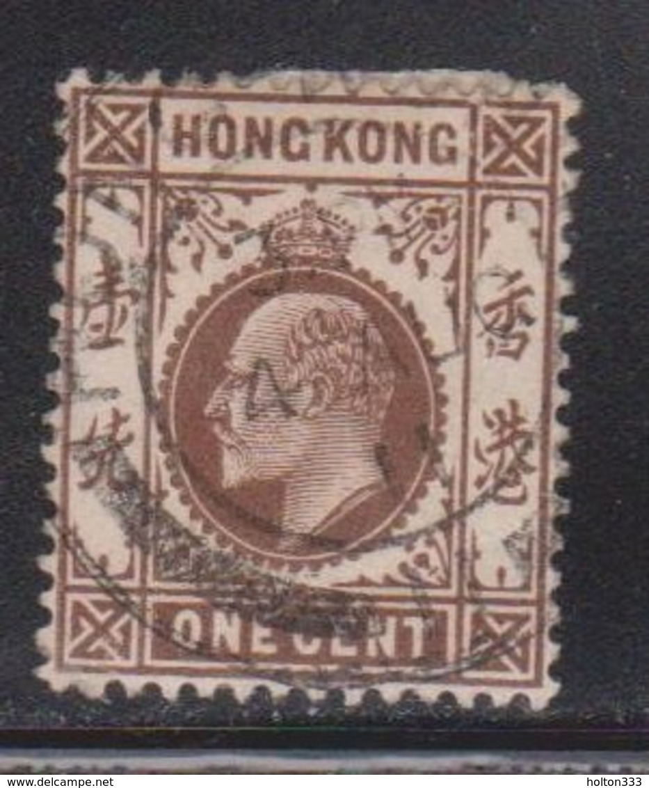 HONG KONG Scott # 86 Used - King Edward VII - Oblitérés