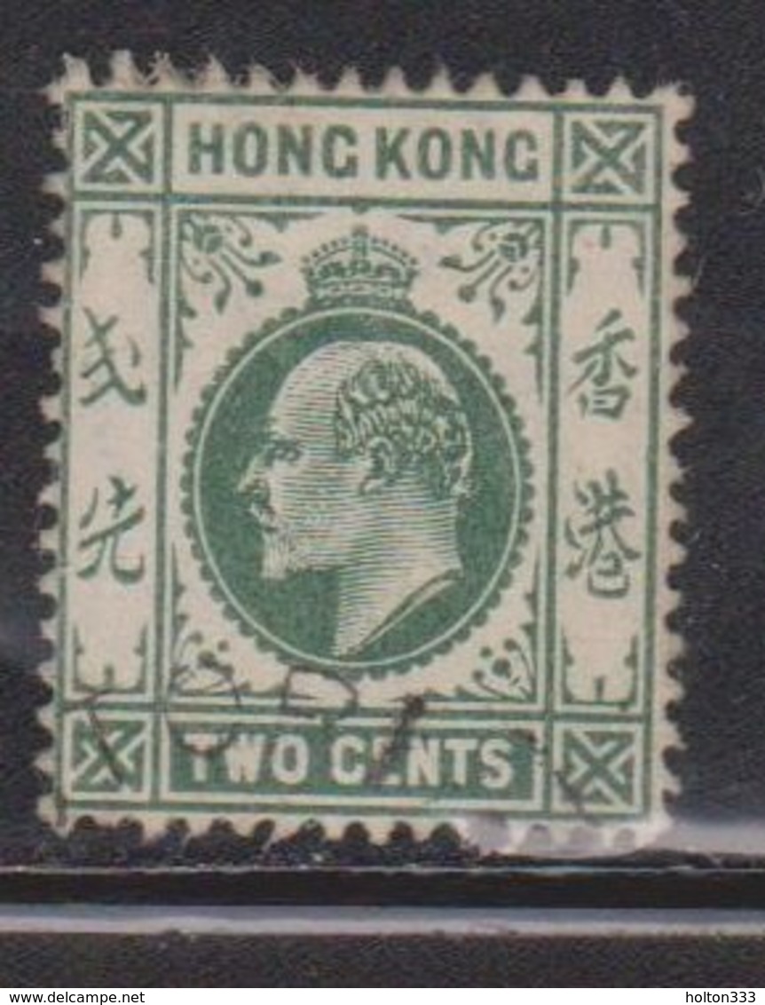 HONG KONG Scott # 87 Used - King Edward VII - Used Stamps