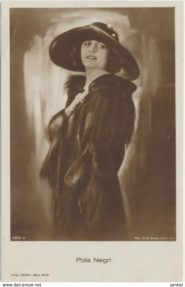 74-60 Actress Pola Negri - Sonstige & Ohne Zuordnung