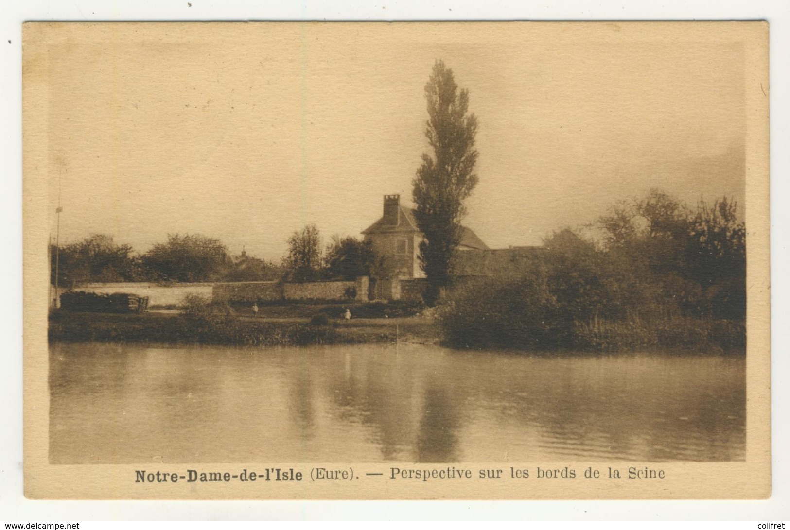 27 - Notre-Dame De L'Isle -      Perspective Sur Les Bords De La Seine - - Altri & Non Classificati