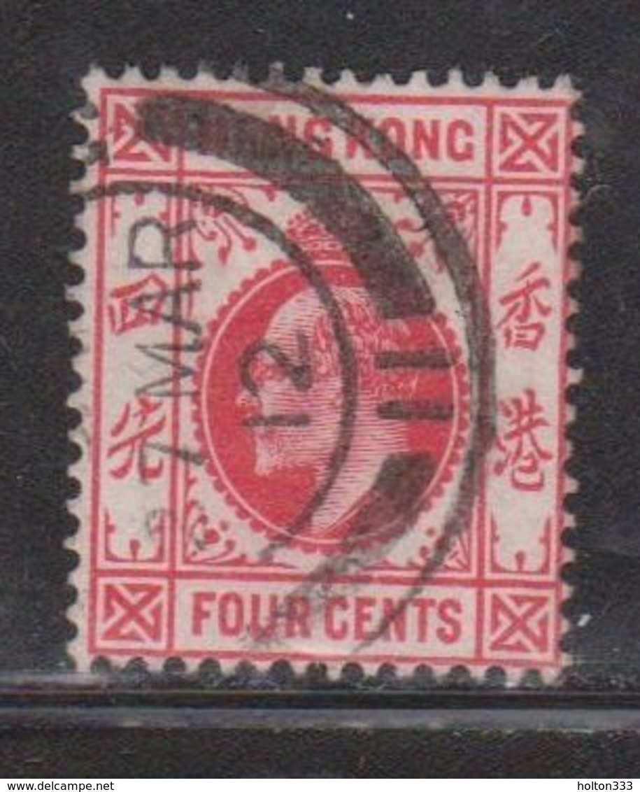 HONG KONG Scott # 90 Used - King Edward VII - Used Stamps