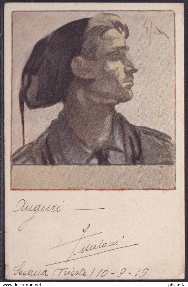 1. Divisione D'assalto, From St. Peter (Pivka), 1919 To Italy - Régiments