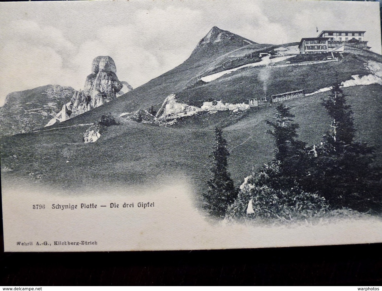 CARTE POSTALE _ CPA VINTAGE : SUISSE _ SCHYNIGE PLATTE _ Die Drei Gipfel      // CPA.EU.250.09 - Autres & Non Classés